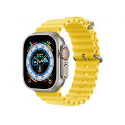 APPLE Watch Ultra GPS + Cellular 49mm Titanium Case with Yellow Ocean Band